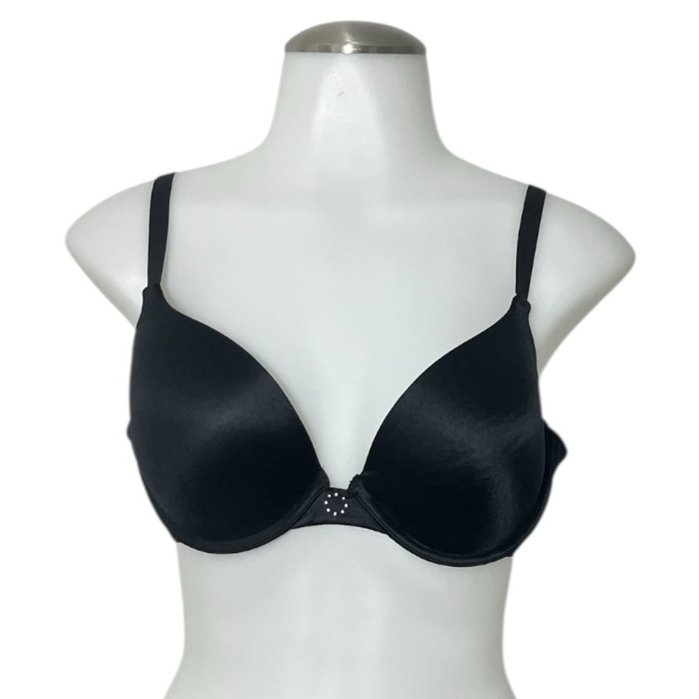 36C Maidenform Classic Black Underwire Bra